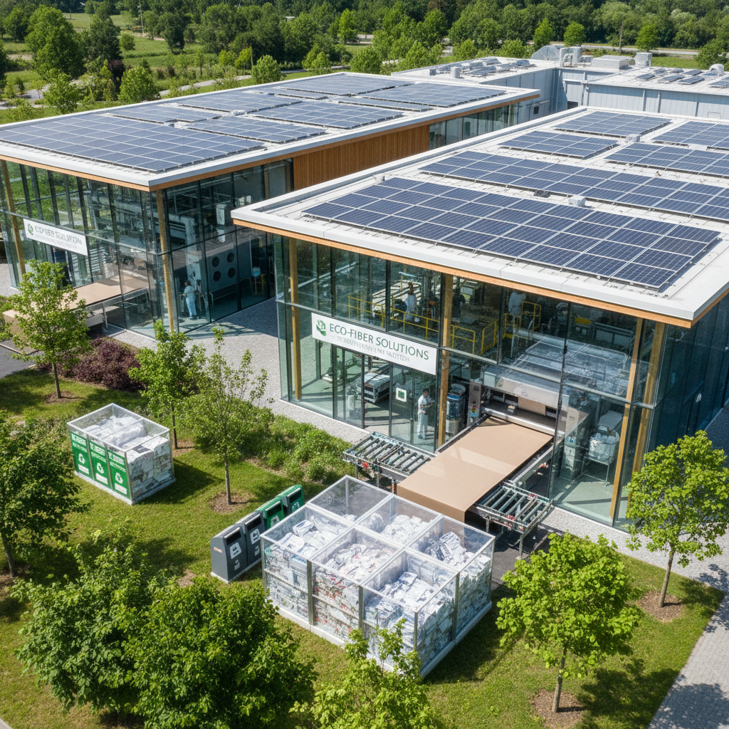 Sustainable wood pellets production facility with eco-friendly practices